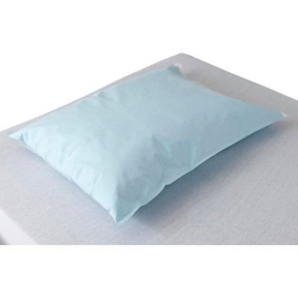 Medline Industries, Inc Medline NON24346 Disposable Tissue/Poly Pillowcases, 30"L x 21"W, Blue, 100/Case NON24346